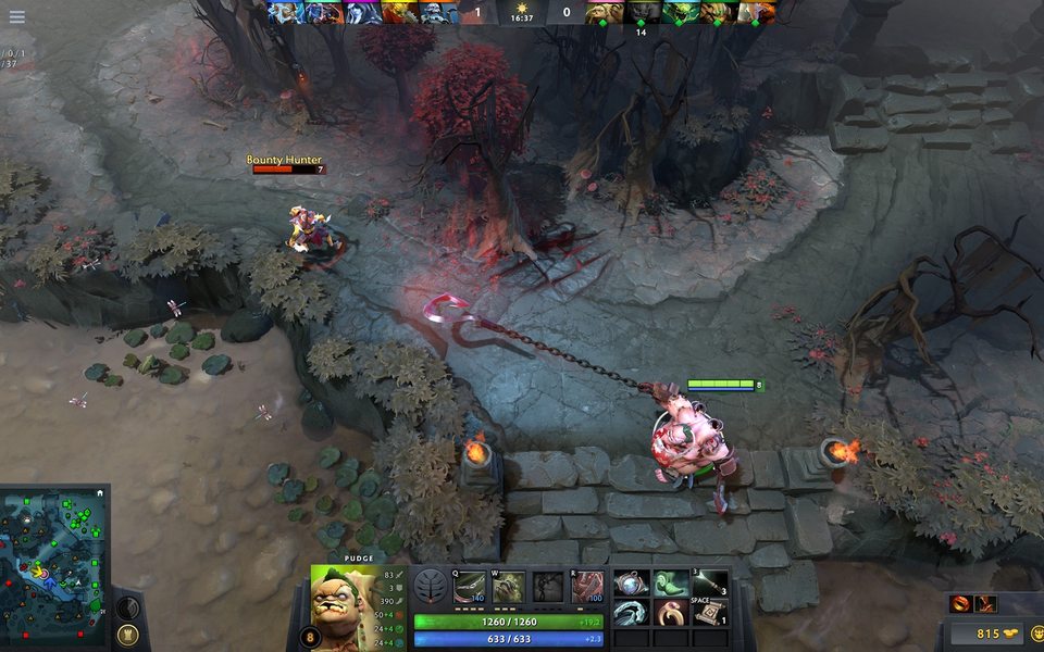 Dota 2 heroes in an official Valve illustration