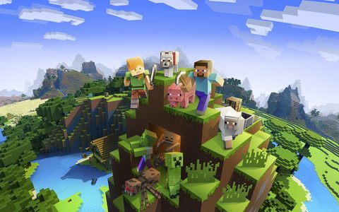 Minecraft official Mojang artwork